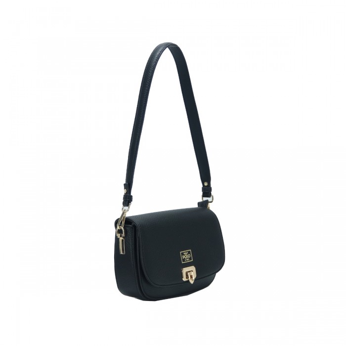 Γυναικεία crossbody - POLO LINE VQF - 2311 - Μαυρο Γυναικεία crossbody - POLO LINE VQF - 2311 - Μαυρο