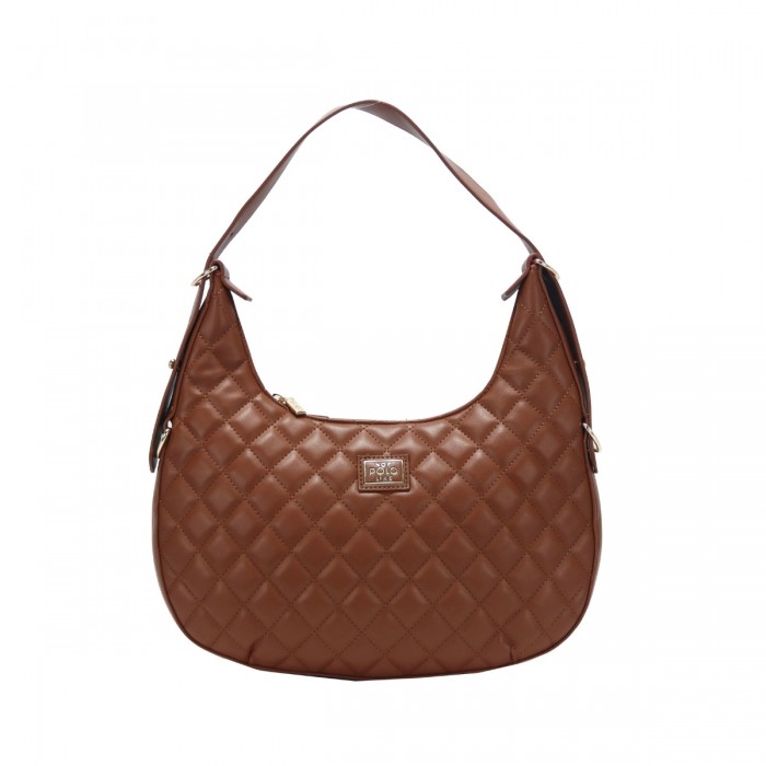 Γυναικεία τσάντα ώμου - POLO LINE VQF - 2317 - Καφε