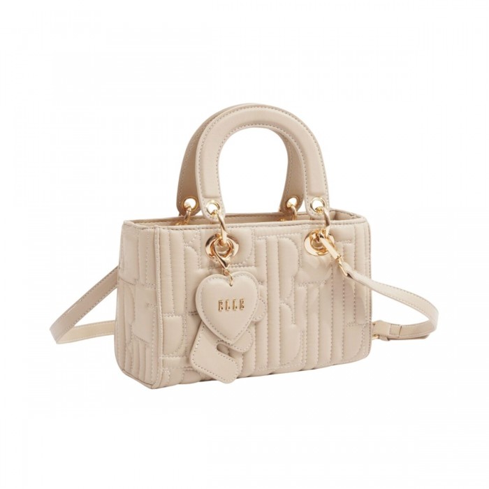 Καθημερινή Τσάντα Χεριού ELLE  -  8250 - Ιβουαρ