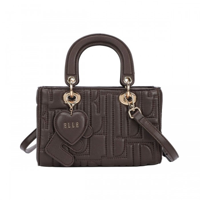 Καθημερινή Τσάντα Χεριού ELLE  -  8250 - Καφε