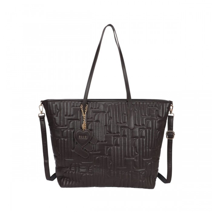 Καθημερινή Τσάντα Χεριού ELLE  -  8252 - Καφε