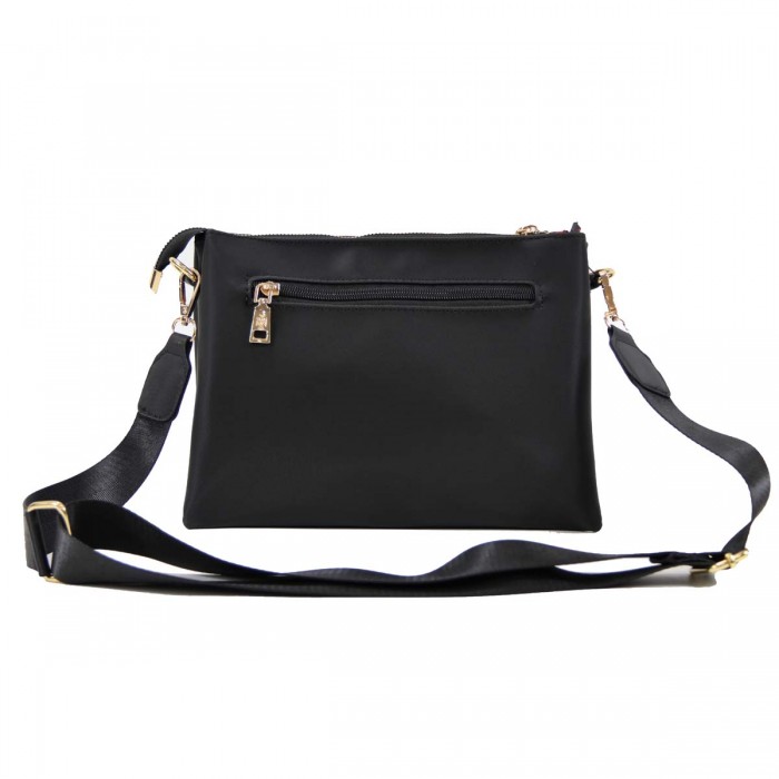 POLO LINE VQF | Γυναικεία Τσάντα ώμου - 1957 | Βουργουνδία - Μαύρο - Μαυρο POLO LINE VQF | Γυναικεία Τσάντα ώμου - 1957 | Βουργουνδία - Μαύρο - Μαυρο