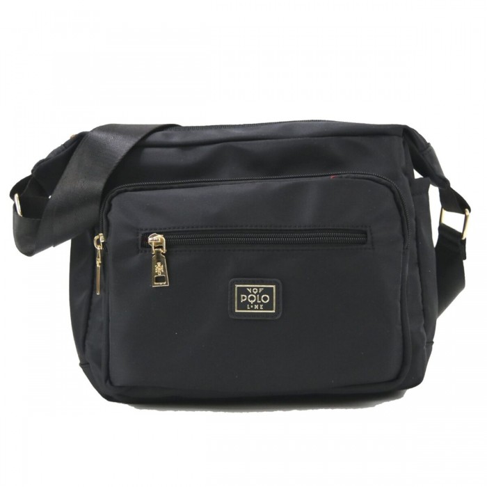 POLO LINE VQF | Γυναικεία Τσάντα χιαστί - 2108 - Μαυρο POLO LINE VQF | Γυναικεία Τσάντα χιαστί - 2108 - Μαυρο