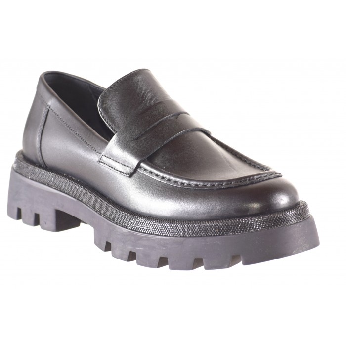 Μοκασίνι Ανατομικό - Λουστρίνι by Trace extra Soft Insole Padding -  98.2147 - Μαυρο