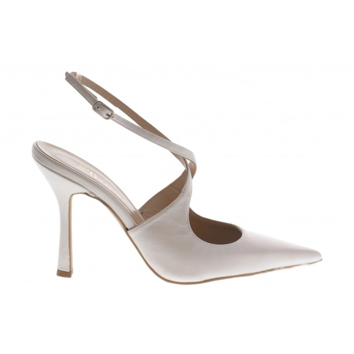 Εξώφτερνες Γόβες Patricia  Platinum  by Trace |  K37-24-KX - Λευκο Εξώφτερνες Γόβες Patricia  Platinum  by Trace |  K37-24-KX - Λευκο