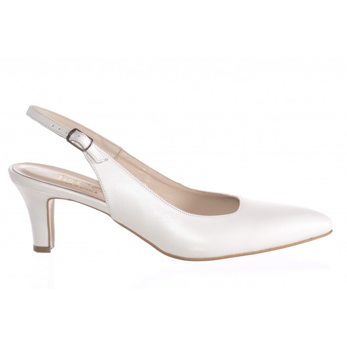 Νυφική Γόβα Εξώφτερνη - Alkmini by Trace | 4001-MT - Ιβουαρ