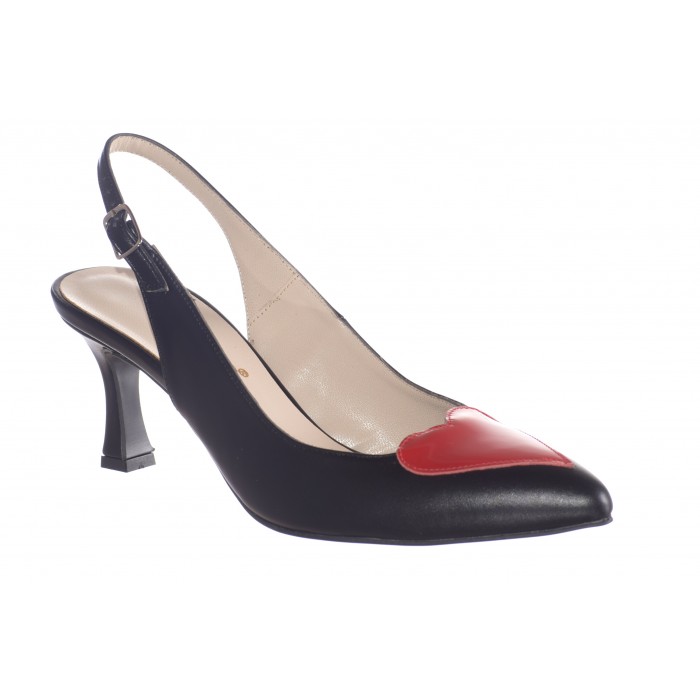 Εξώφτερνη Γόβα - Queen of Hearts by Trace | 4002-MT