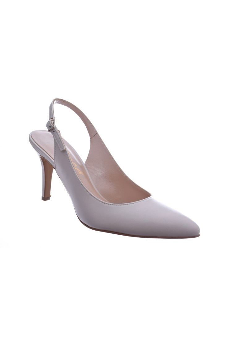 Γόβα εξώφτερνη 8εκ. - Sharina black by Trace - 752-perla-MT