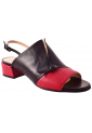 Δερμάτινα Πέδιλα Βαβουλάς 4.0 εκ τακούνι - 43.022-VAV