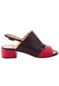 Δερμάτινα Πέδιλα Βαβουλάς 4.0 εκ τακούνι - 43.022-VAV