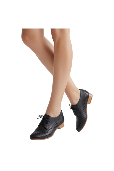 Γυναικείο Δερμάτινο Oxford Διάτρητο – Βαβουλάς  45.021-VAV