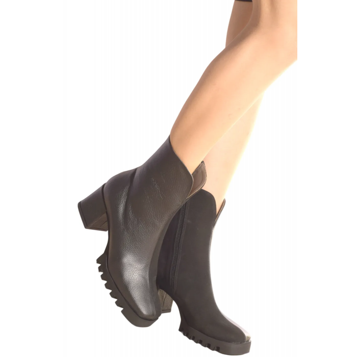 Μποτάκι  Alter Ego Δέρμα και Καστόρι by Vavoulas  -  55.059-VAV Μποτάκι  Alter Ego Δέρμα και Καστόρι by Vavoulas  -  55.059-VAV