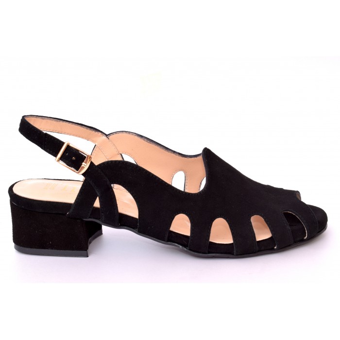 Dorian by Trace - Πέδιλο μαύρο καστόρι