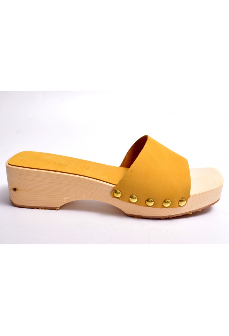 Clog12-Yellow Clogs by Mythology