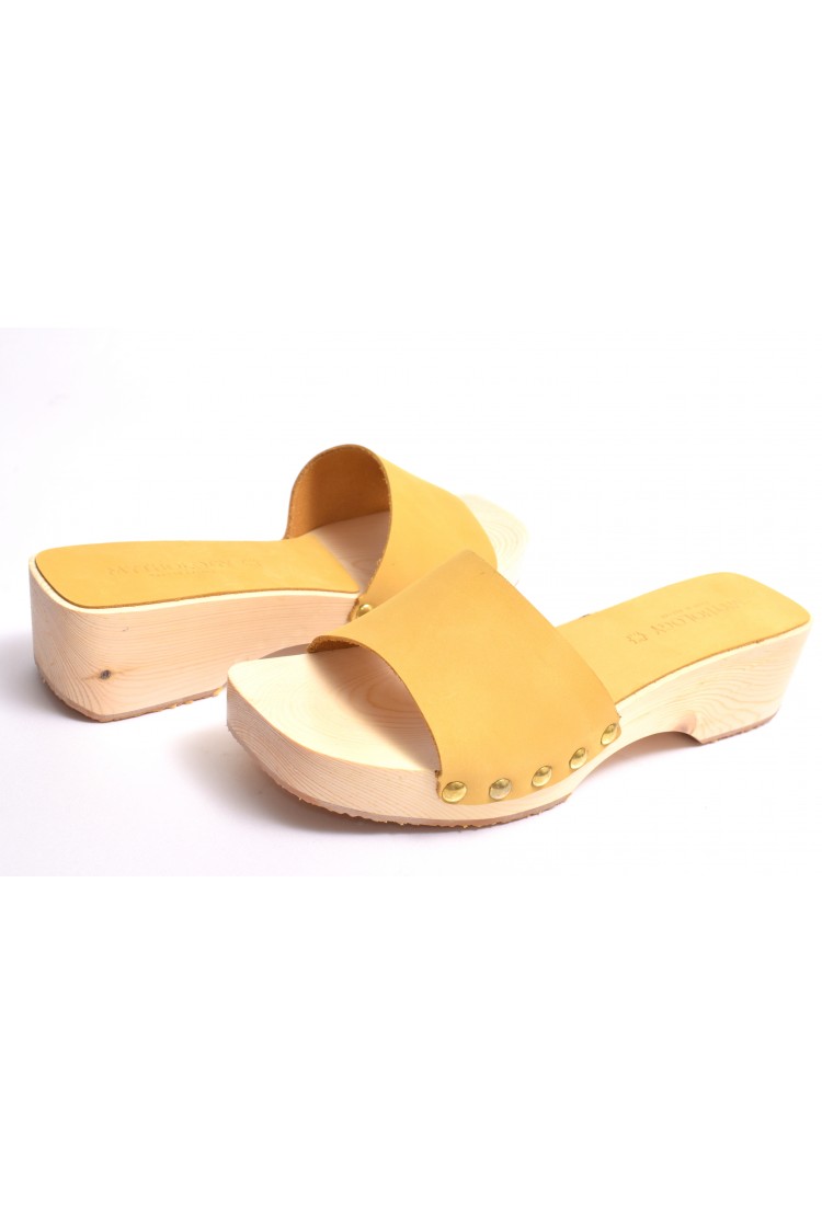 Clog12-Yellow Clogs by Mythology