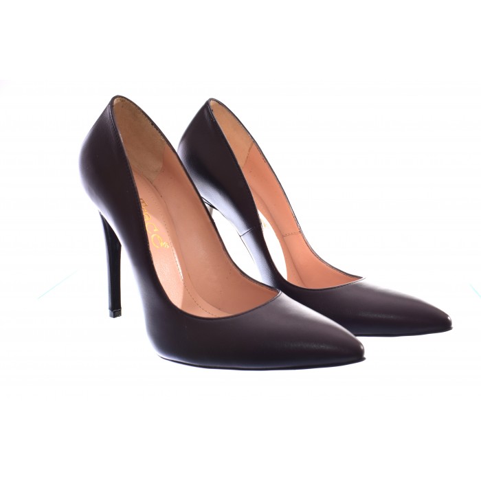 Γόβα High Heel by Trace blk - 0113-Le-blk-MT