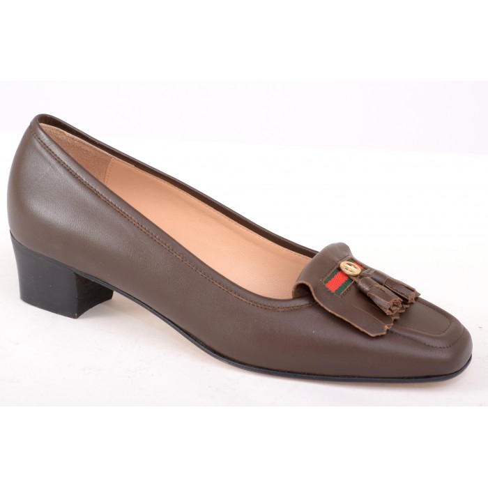 Mocassin by Trace - 817-ST - Καφε